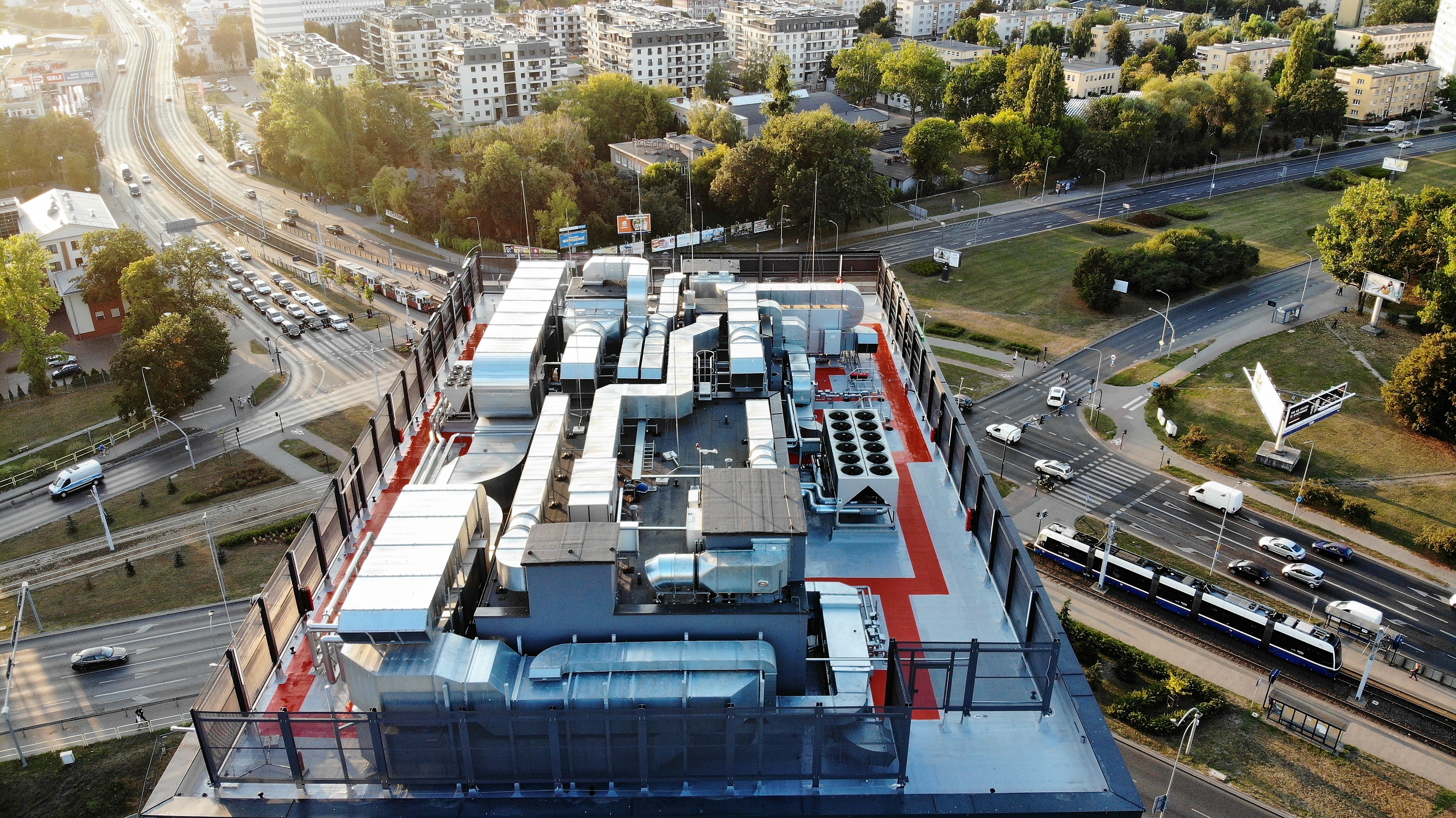 Flachdachbeschichtung Marriott Hotel Warschau